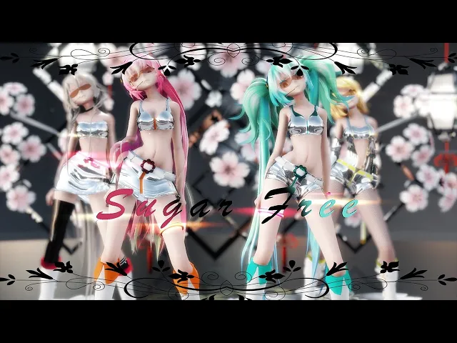 『mmd』 sugar free 【60 fps + dl links】